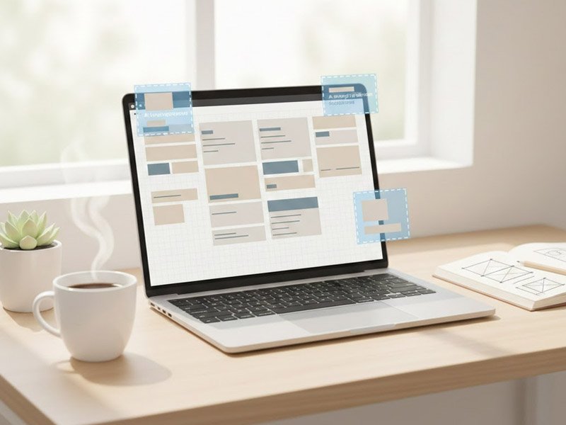 Figma AI for beginners using AI to create website layouts and UI design