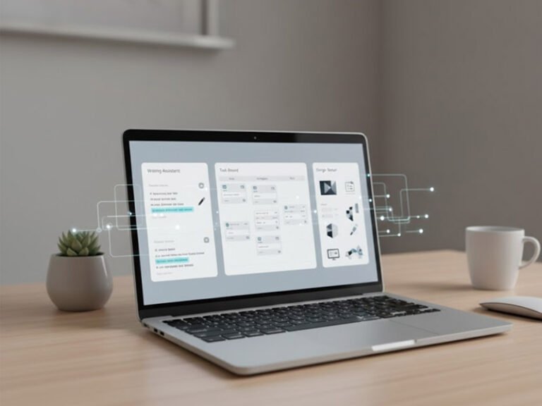 How AI tools save time by automating writing, design, and organization tasks